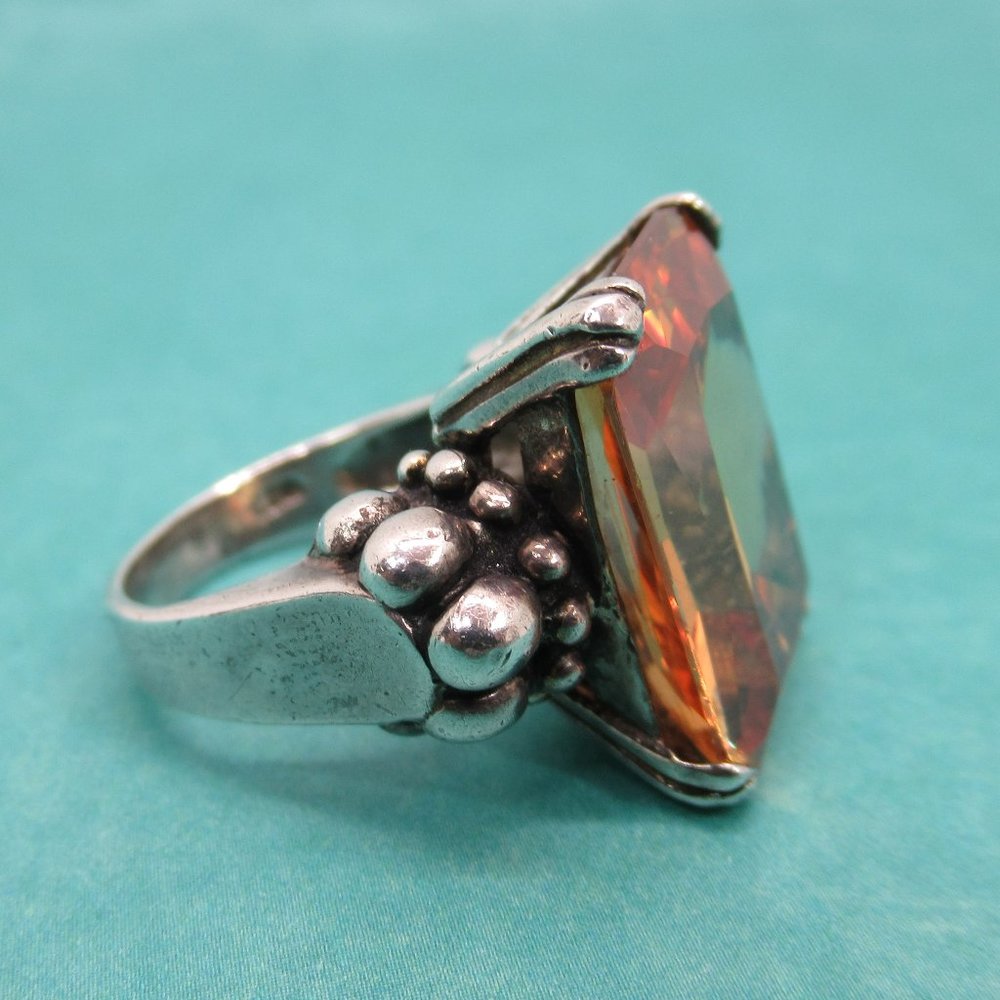 925 Vintage Chunky Ring
